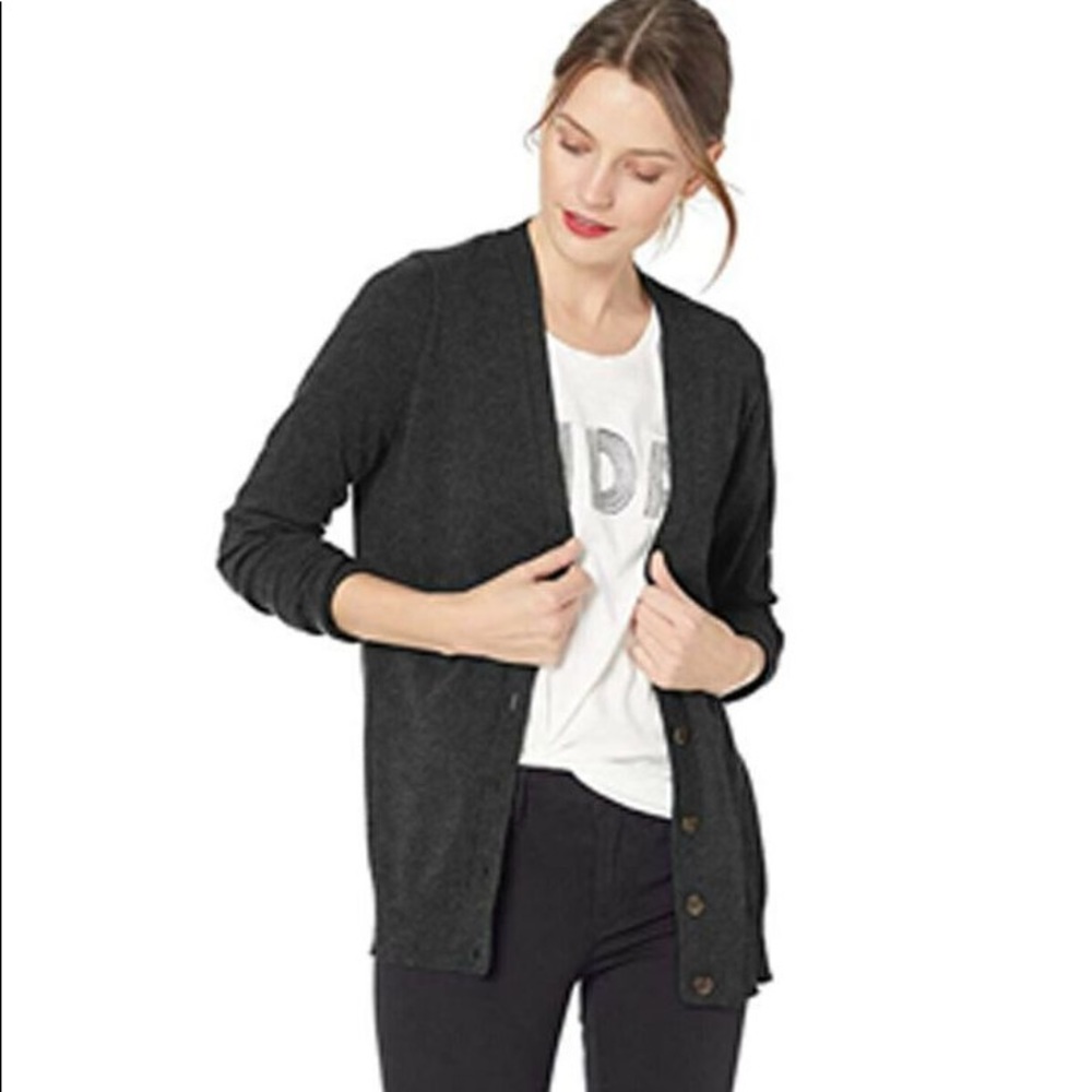 Heather Grey J.Crew Cardigan